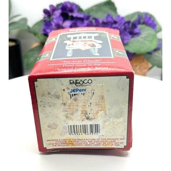 Enesco "Fur-Ever Friends" Third Issue Special Friends Series Christmas Ornament - Picture 12 of 12